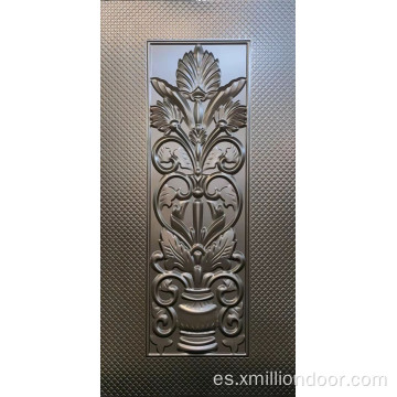 Hoja decorativa de puerta de metal calibre 16